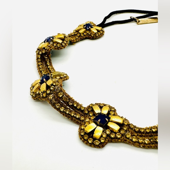 Vintage DEEPA GURNANI Bejeweled Headband - Picture 15 of 17